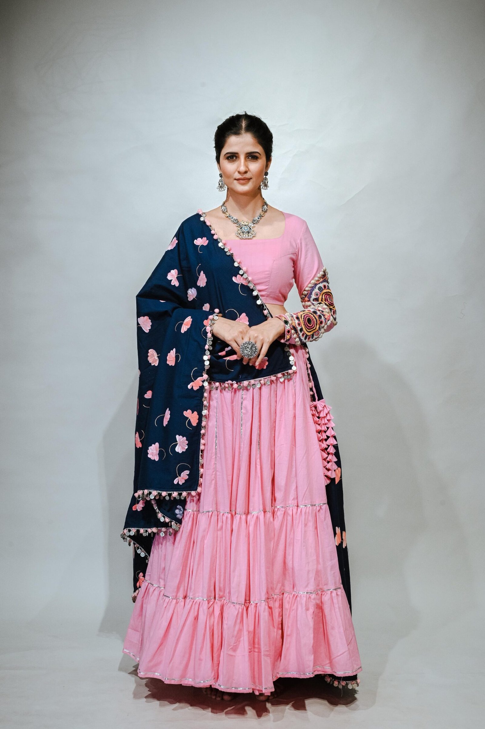 Pink Chaniya Choli